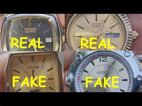 fake citizen watches spotting|original citizen watch.